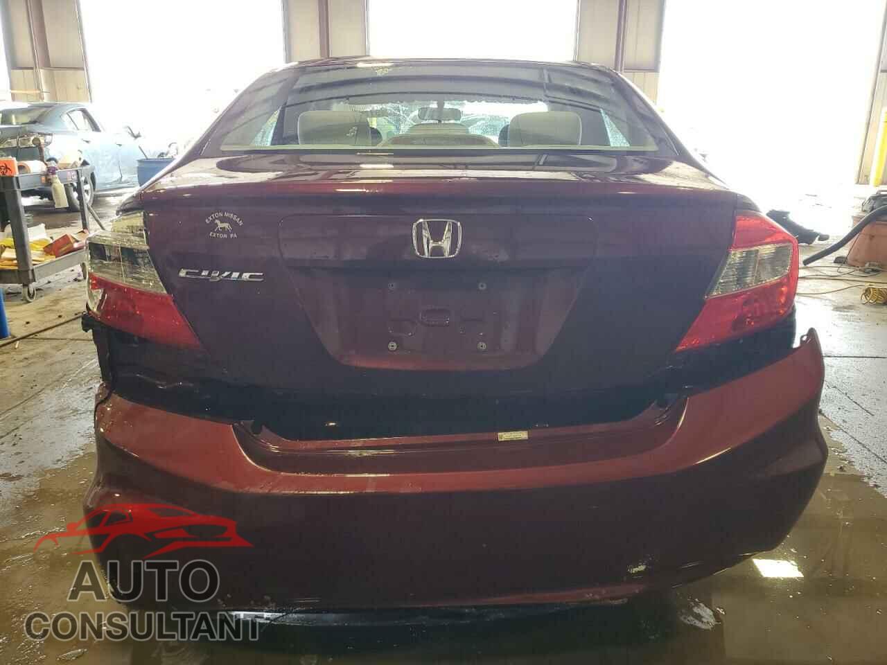 HONDA CIVIC 2012 - 19XFB2F51CE341423