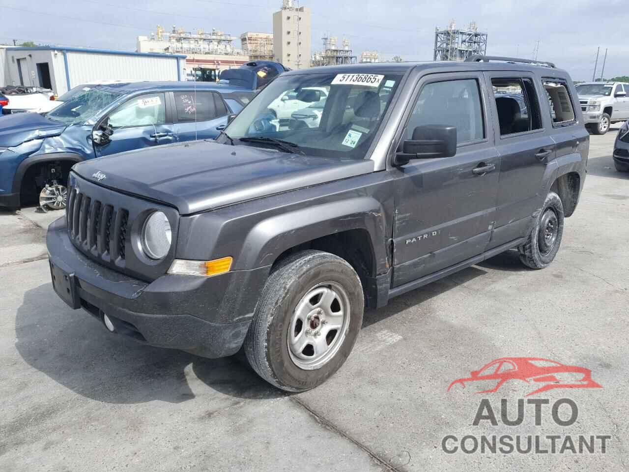 JEEP PATRIOT 2017 - 1C4NJPBA0HD149840