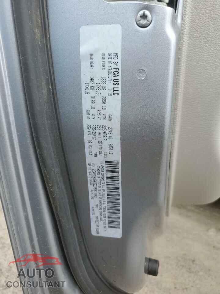 DODGE CARAVAN 2019 - 2C4RDGBG8KR633076