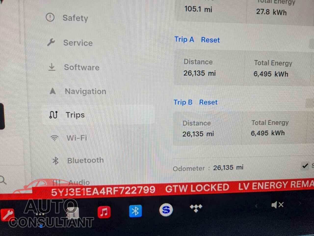 TESLA MODEL 3 2024 - 5YJ3E1EA4RF722799