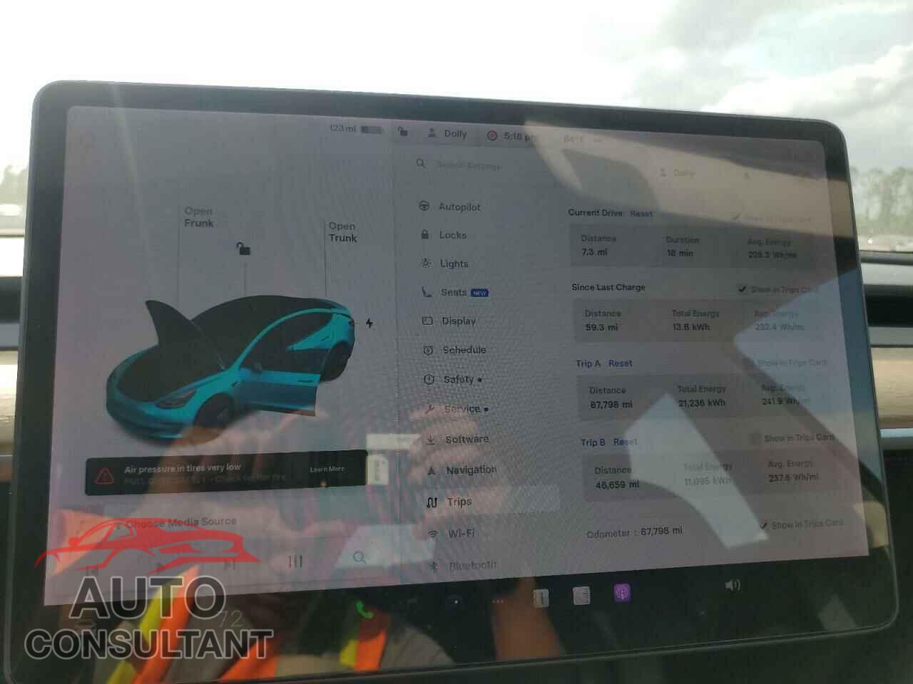 TESLA MODEL 3 2021 - 5YJ3E1EB6MF988326