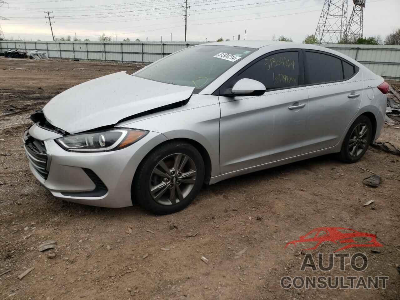 HYUNDAI ELANTRA 2018 - 5NPD84LF9JH220310