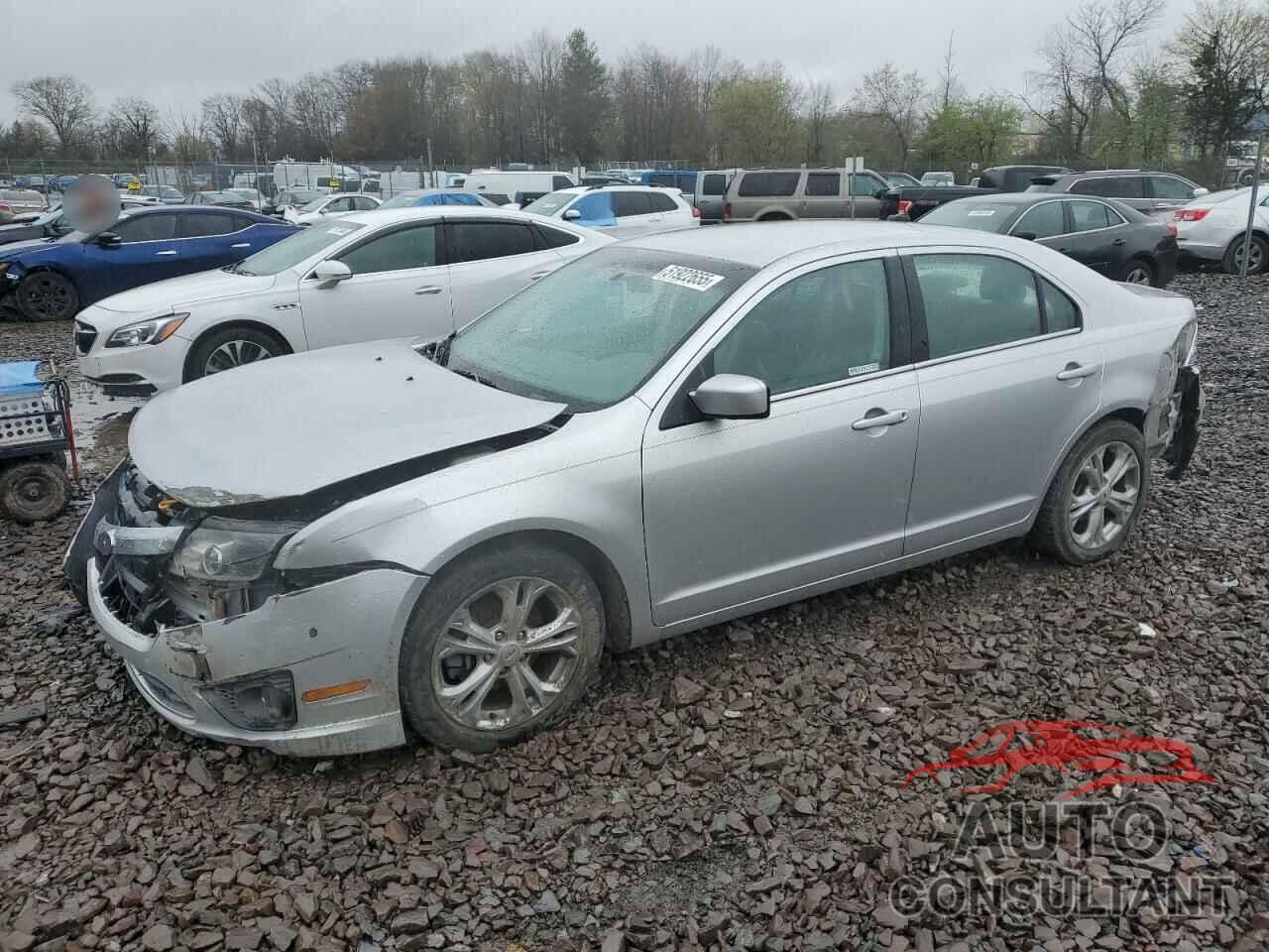 FORD FUSION 2012 - 3FAHP0HA8CR319233