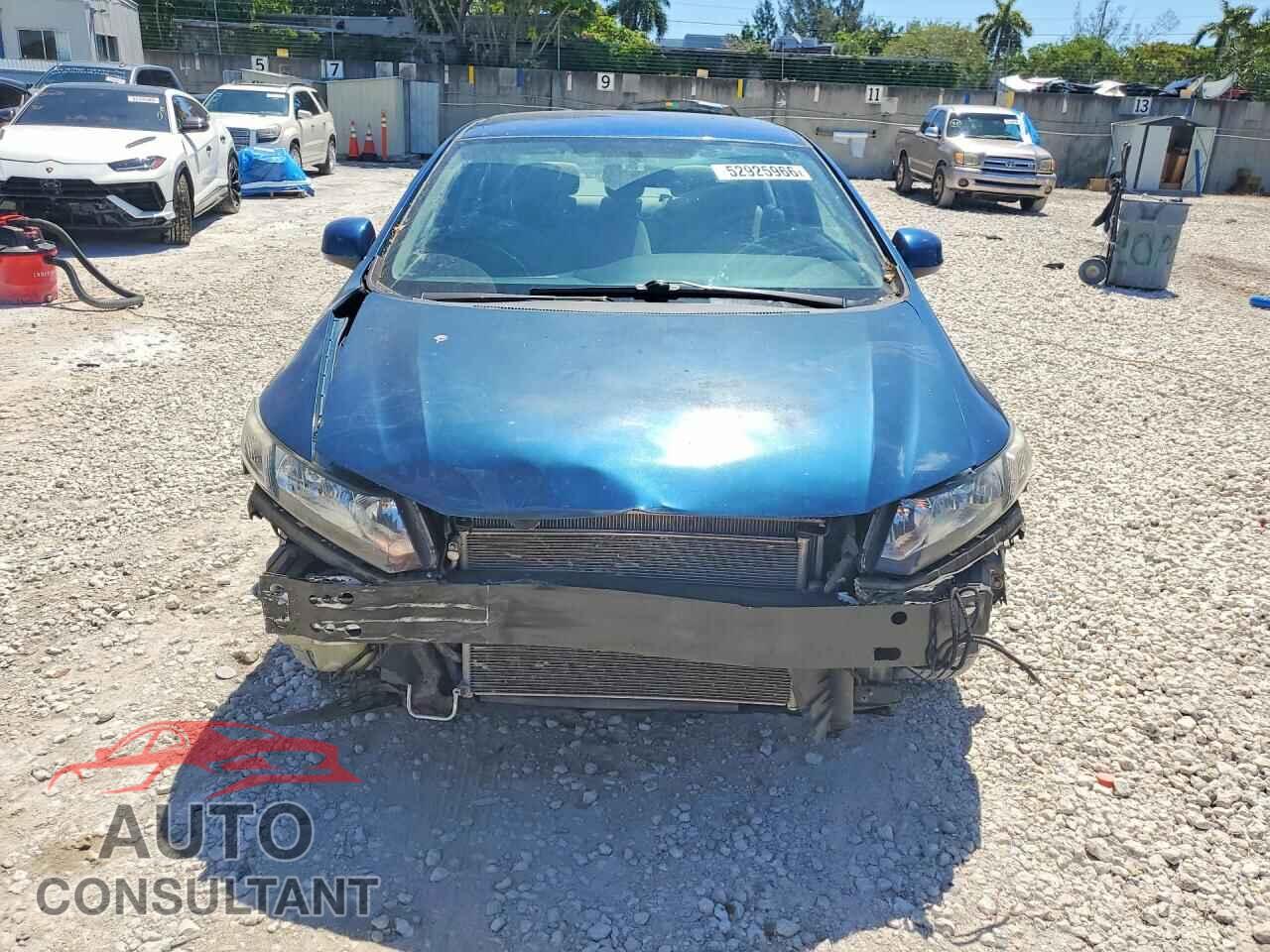HONDA CIVIC 2013 - 19XFB2F57DE086116
