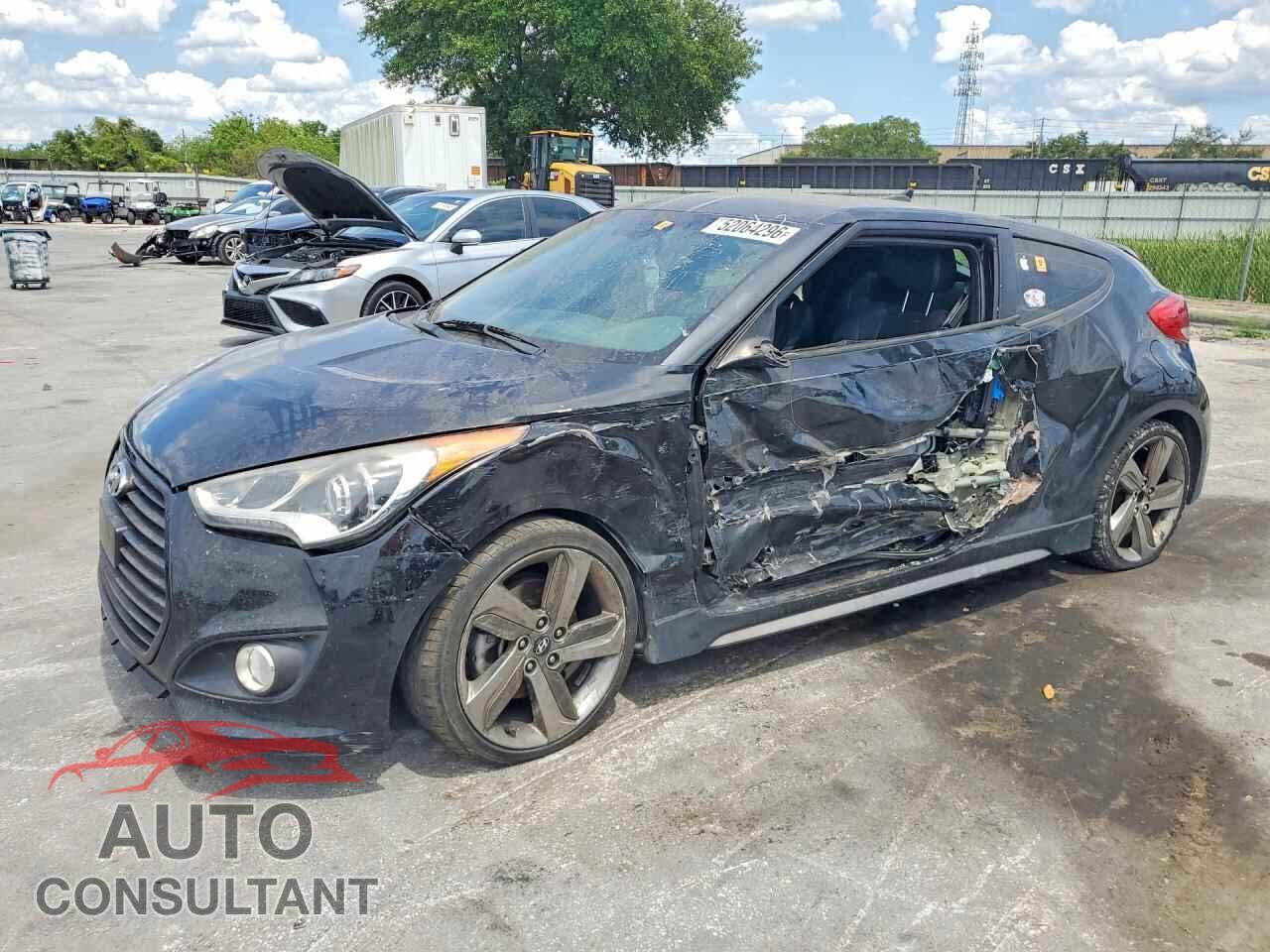 HYUNDAI VELOSTER 2013 - KMHTC6AE9DU132301