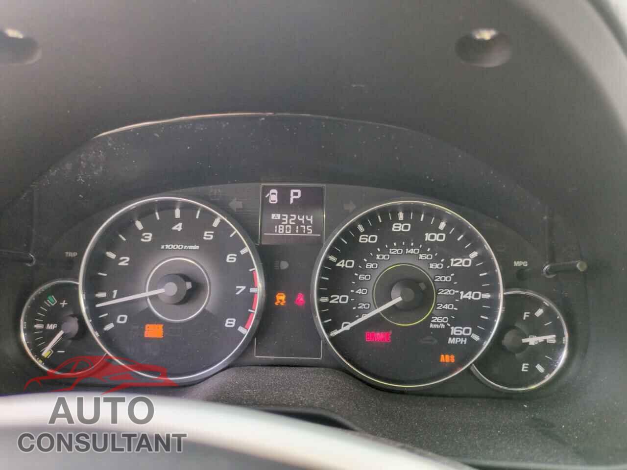 SUBARU OUTBACK 2012 - 4S4BRDCC0C2246305