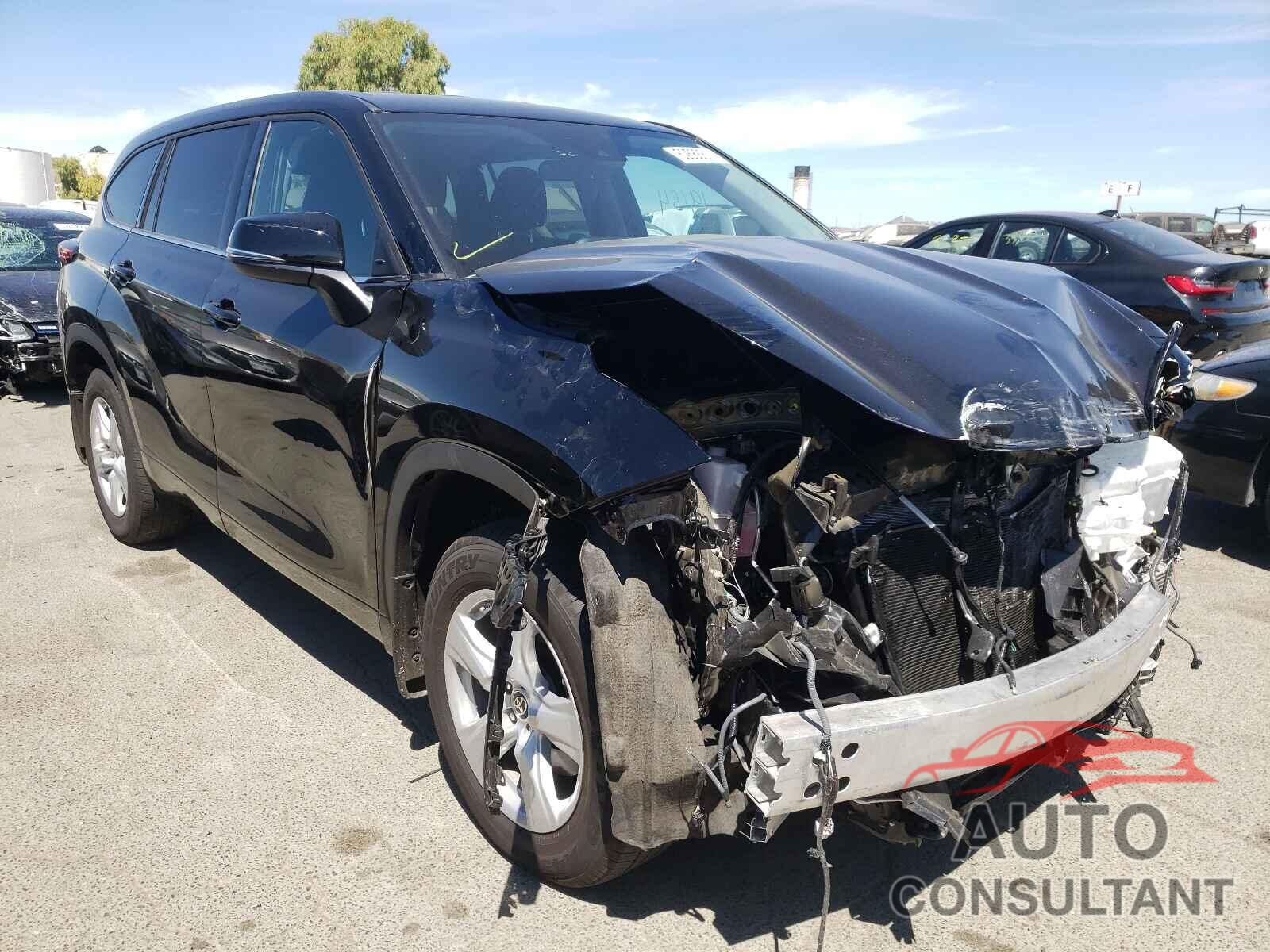 TOYOTA HIGHLANDER 2020 - 5TDBZRBH4LS037088