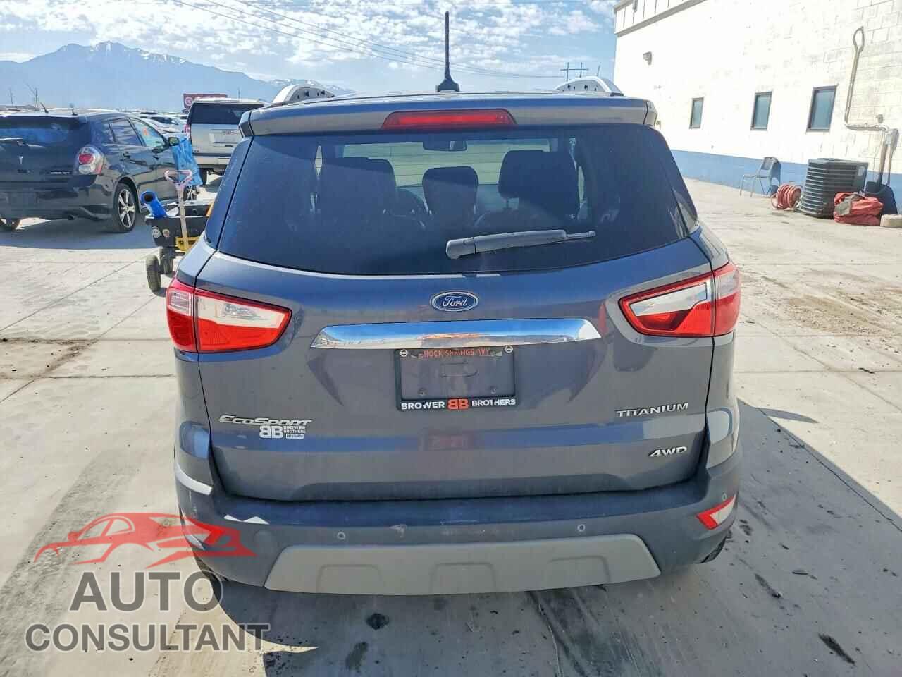 FORD ECOSPORT 2019 - MAJ6S3KL7KC272596