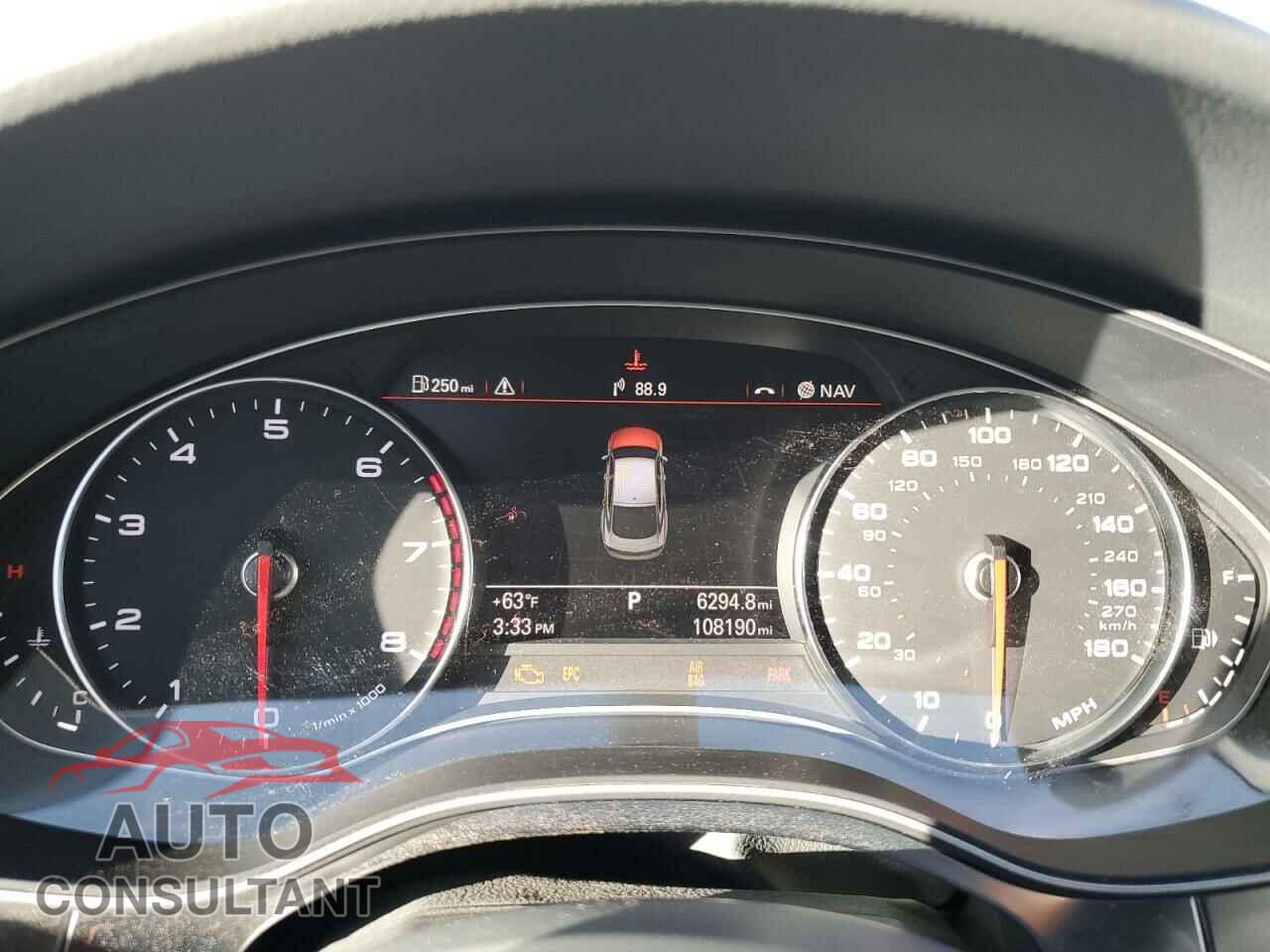 AUDI A7 2013 - WAU2GAFC3DN083800