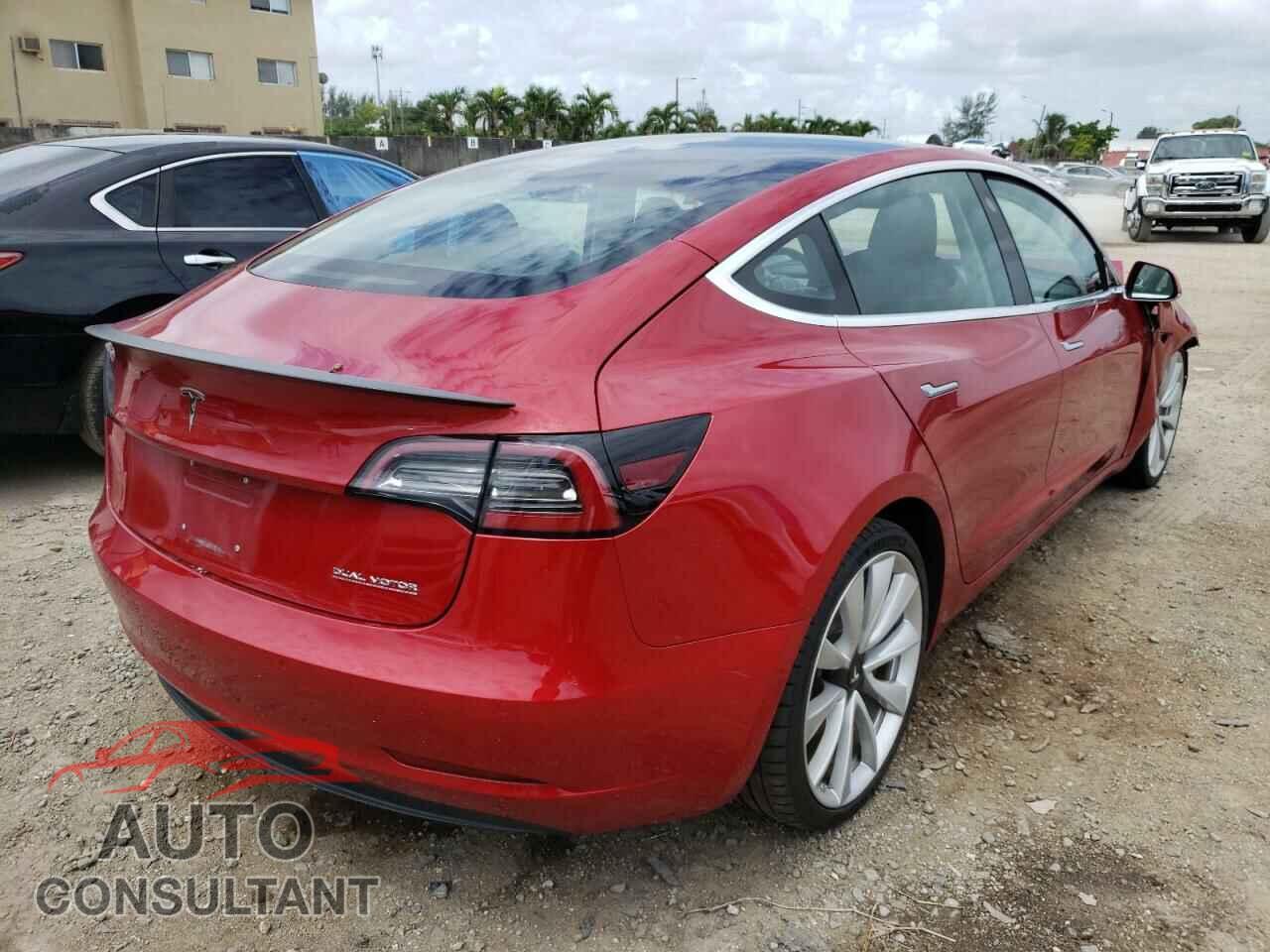 TESLA MODEL 3 2018 - 5YJ3E1EB7JF072797