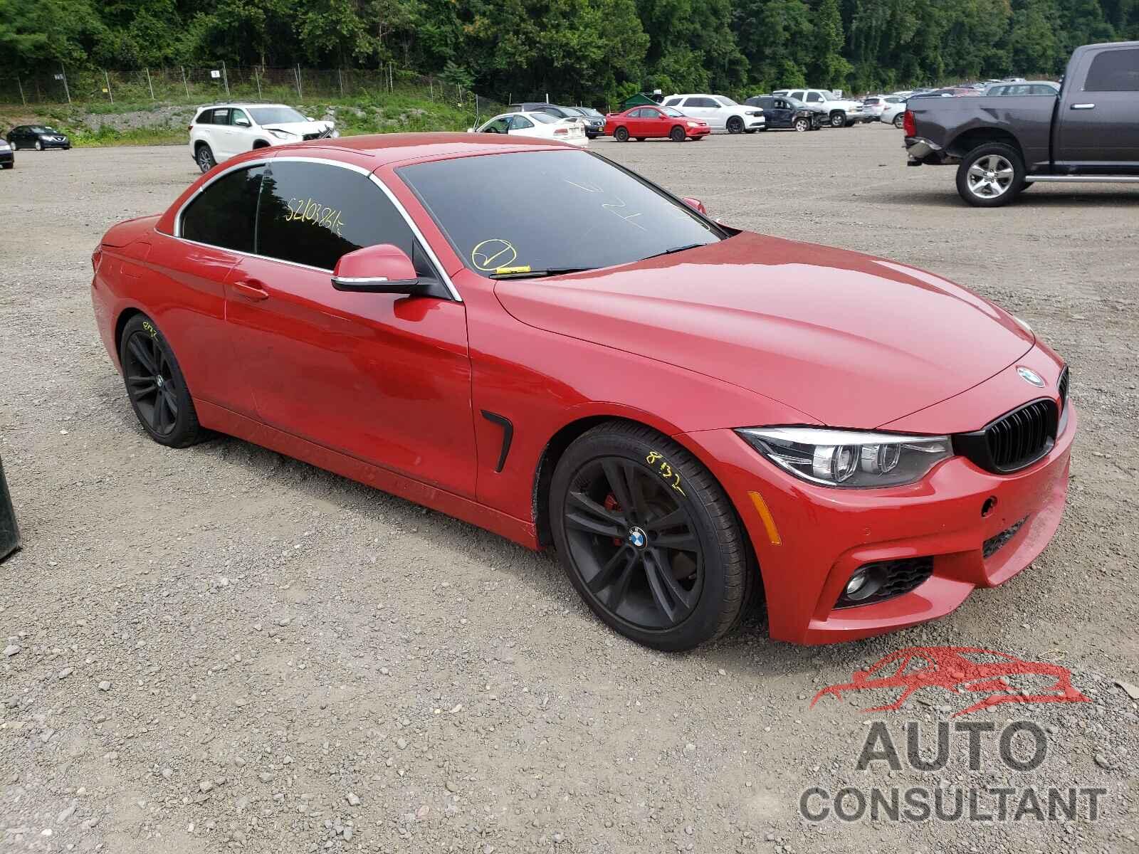 BMW 4 SERIES 2018 - WBA4Z1C51JEC59542