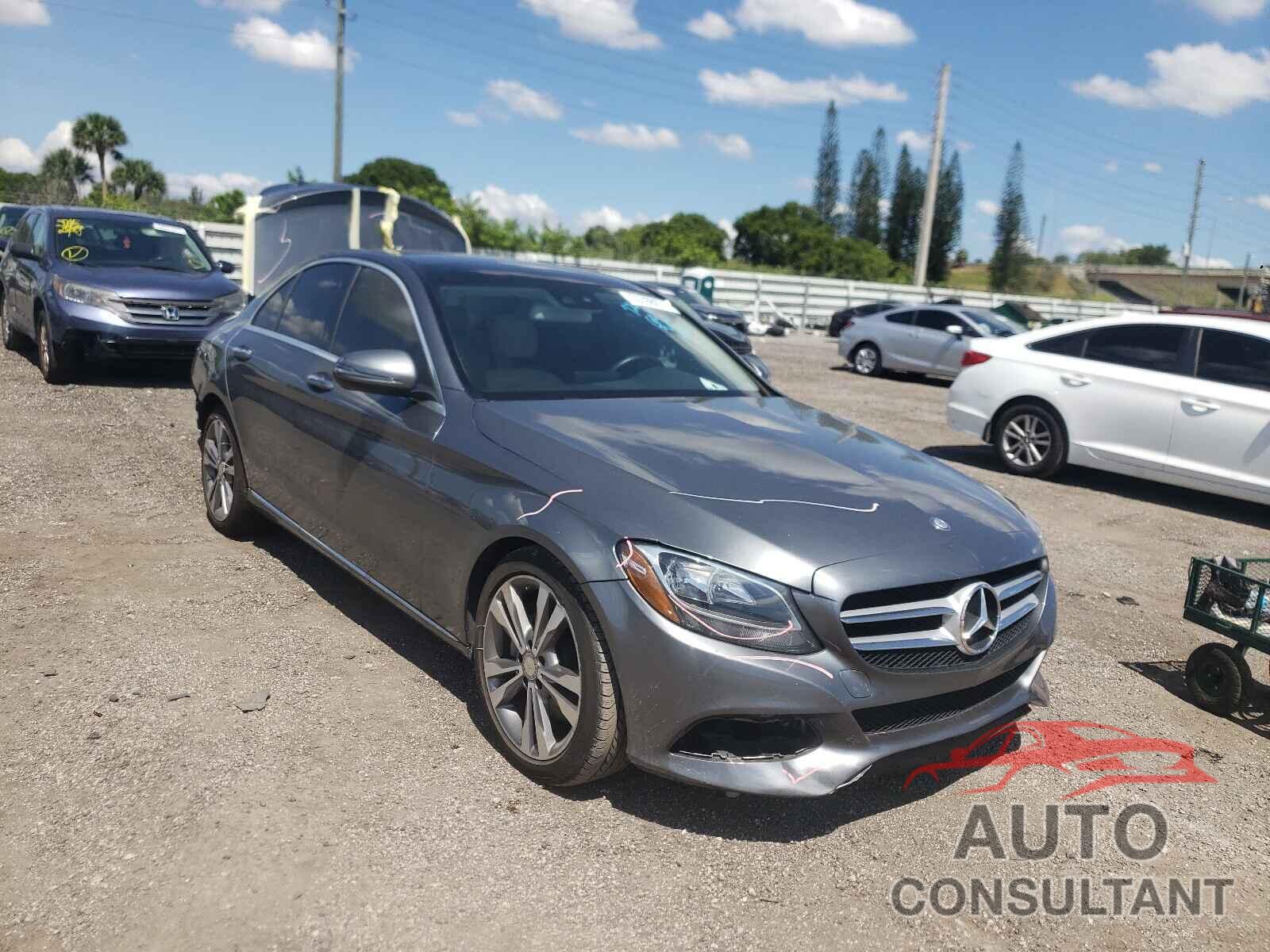 MERCEDES-BENZ C-CLASS 2017 - WDDWF4JB8HR247845