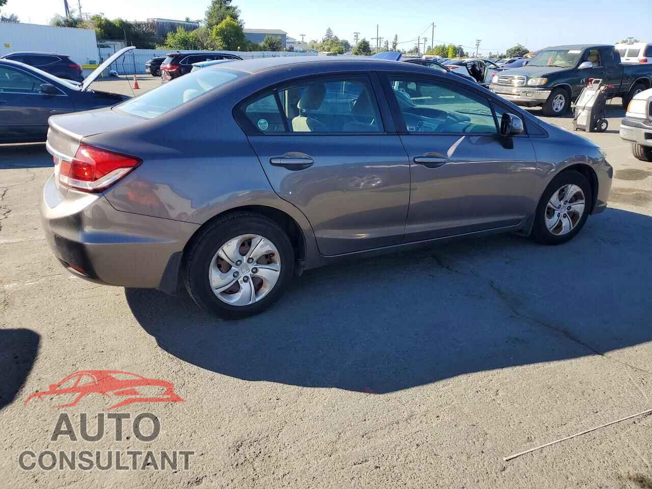 HONDA CIVIC 2013 - 19XFB2F56DE245725
