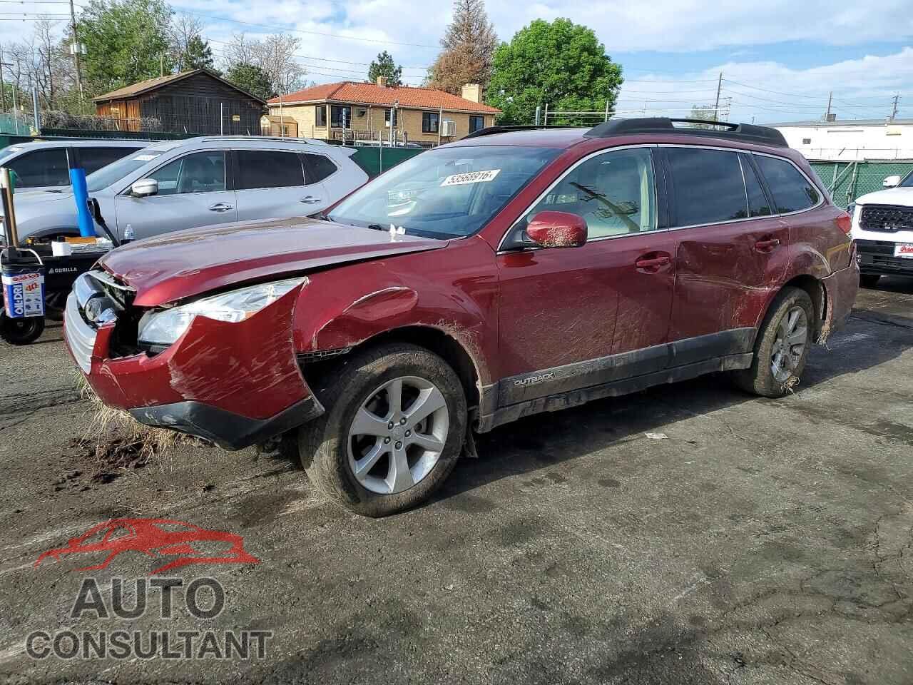 SUBARU OUTBACK 2014 - 4S4BRCCC6E3214675