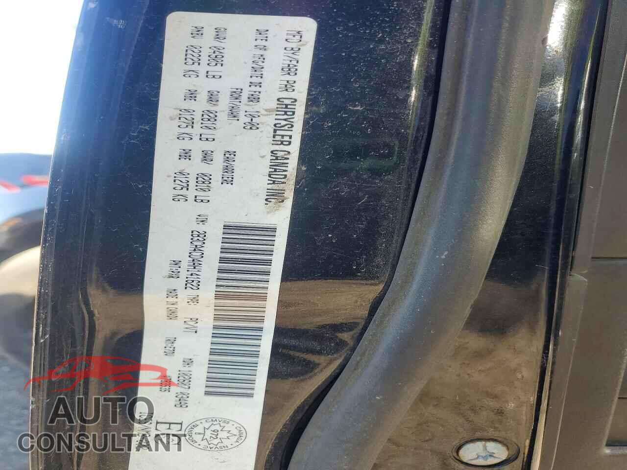 DODGE CHARGER 2010 - 2B3CA4CD4AH141622