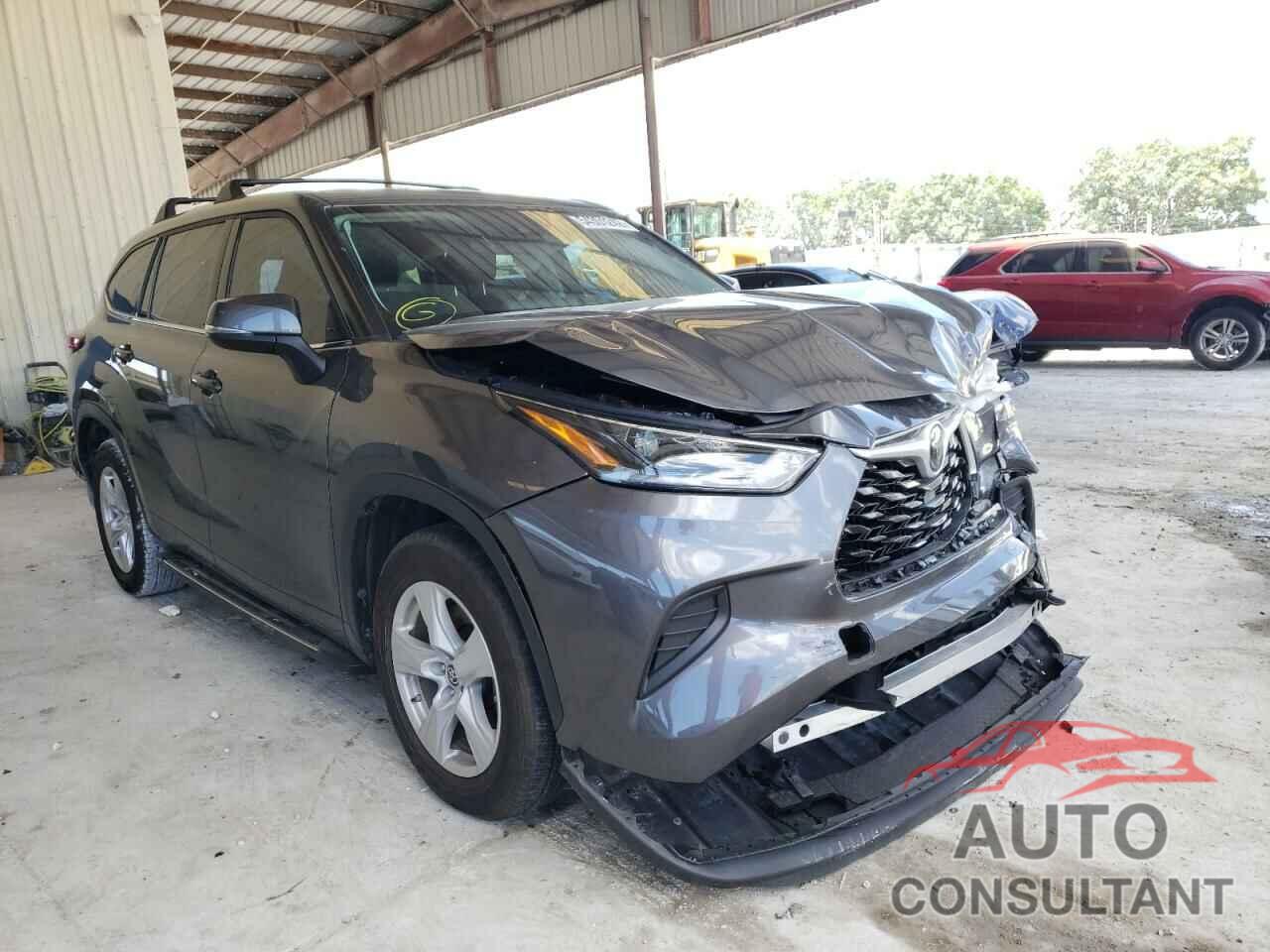TOYOTA HIGHLANDER 2021 - 5TDCZRAH1MS520934