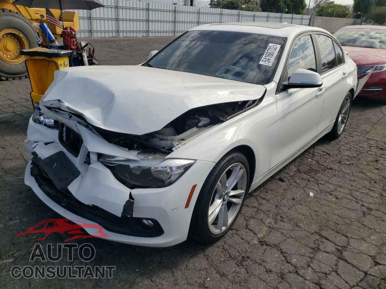 BMW 3 SERIES 2016 - WBA8E1G59GNU10544