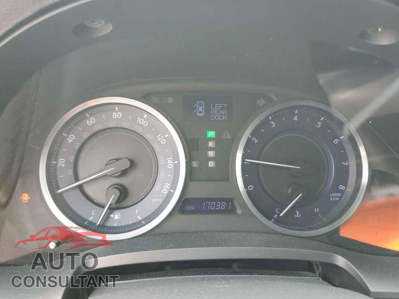 LEXUS IS 2012 - JTHBF5C25C5183791