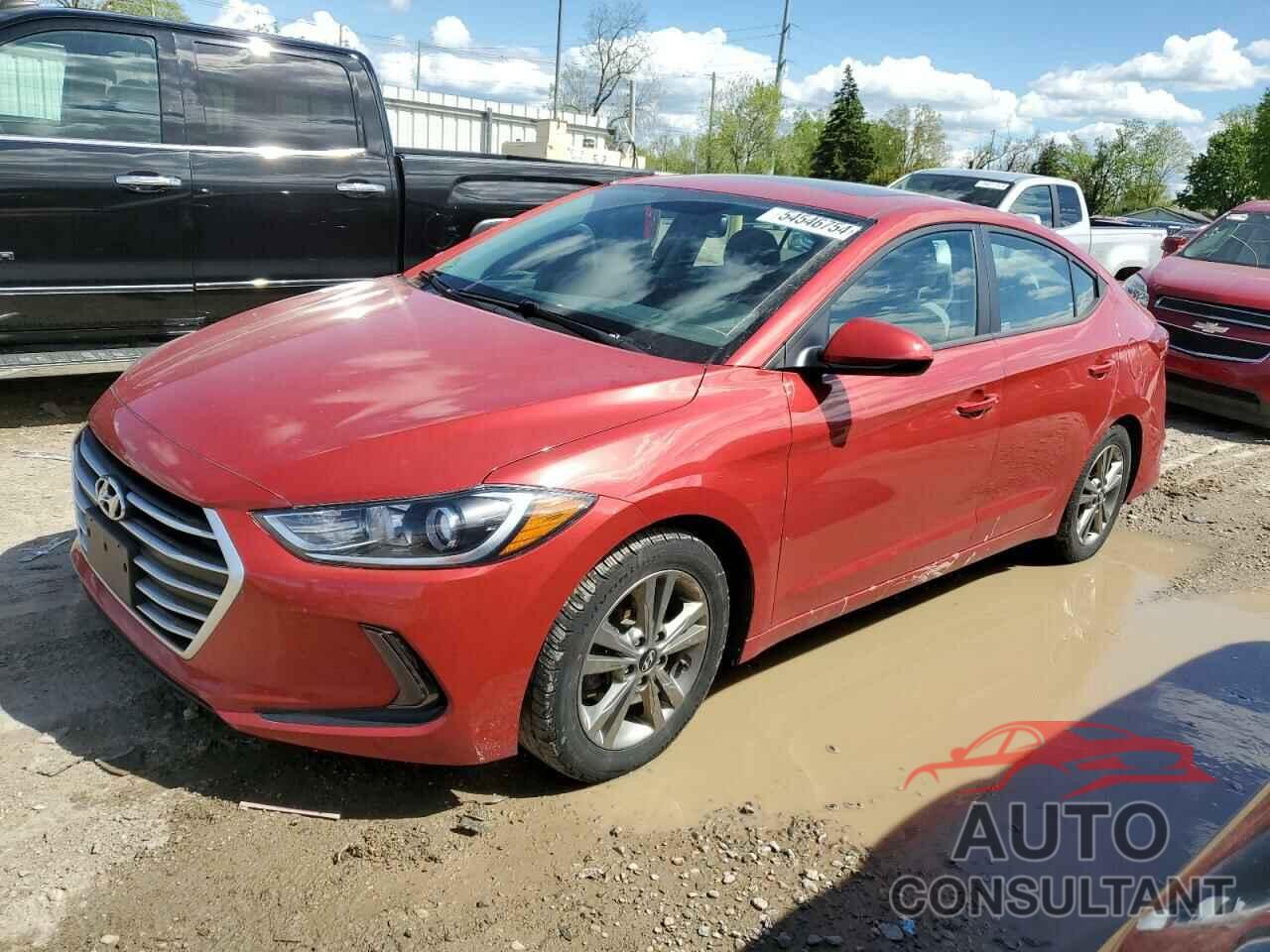 HYUNDAI ELANTRA 2018 - 5NPD84LFXJH275073