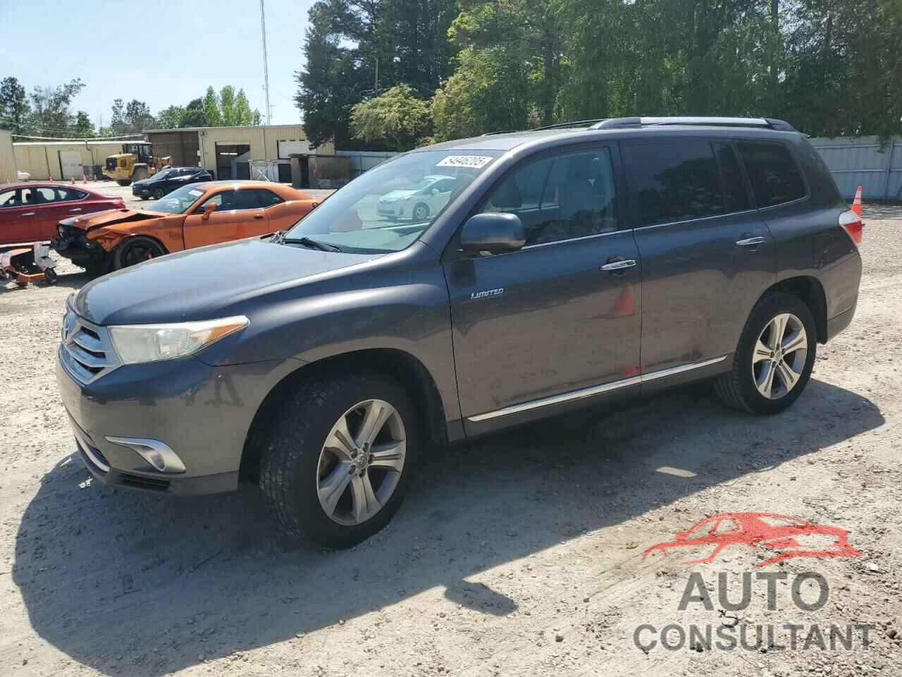 TOYOTA HIGHLANDER 2012 - 5TDDK3EH5CS157343