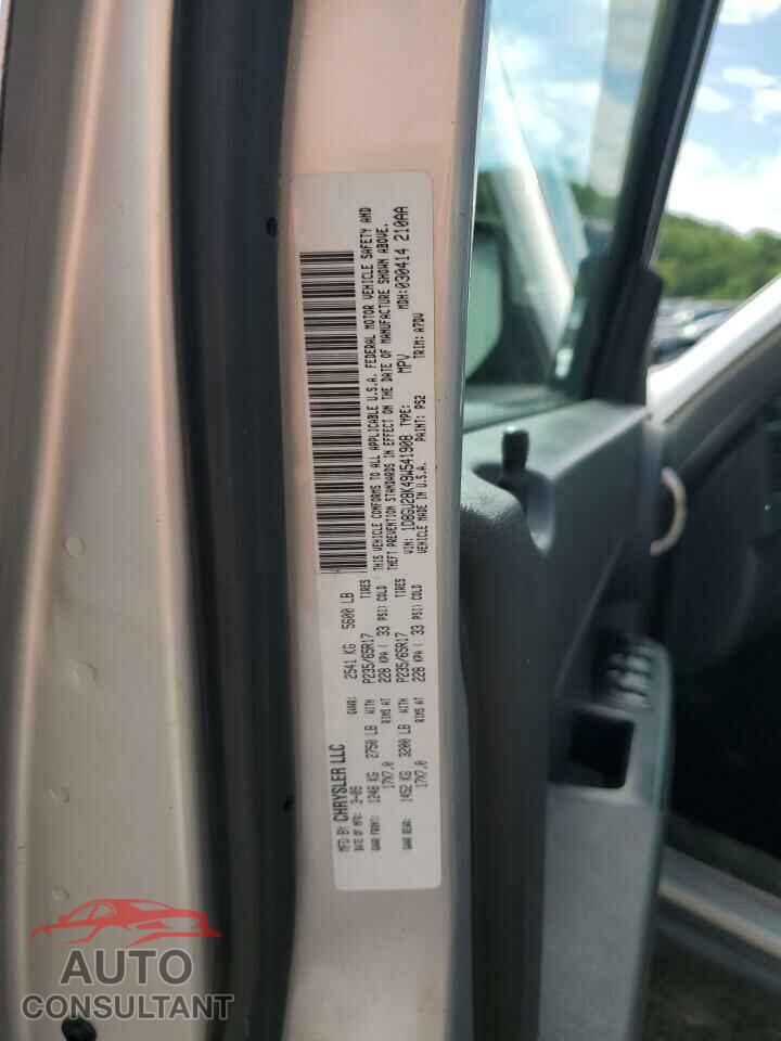 DODGE NITRO 2009 - 1D8GU28K49W541908