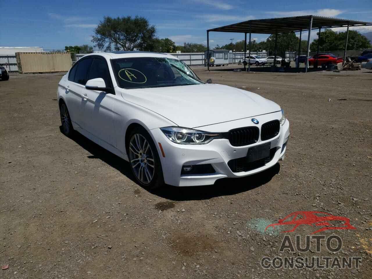 BMW 3 SERIES 2016 - WBA8B3C59GK383437