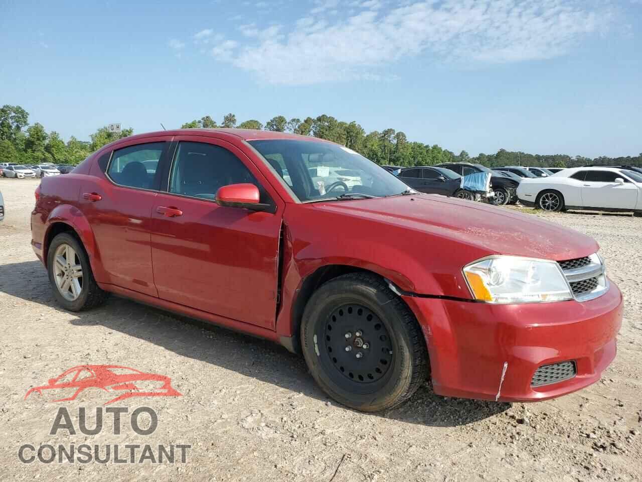 DODGE AVENGER 2012 - 1C3CDZCBXCN219367