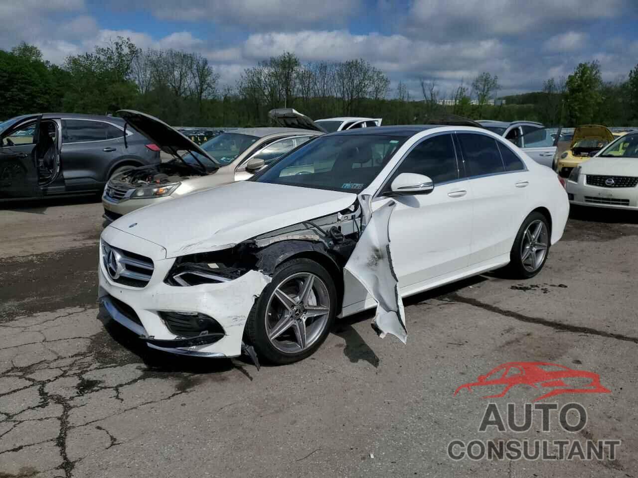 MERCEDES-BENZ C-CLASS 2017 - 55SWF4KB2HU226485