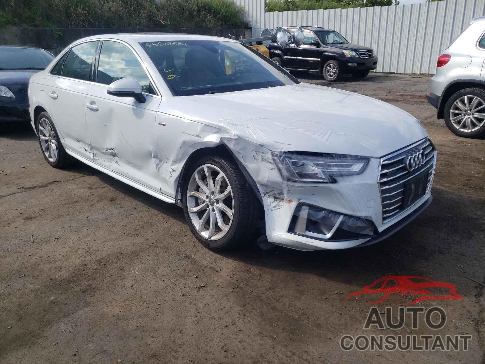 AUDI A4 2019 - WAUENAF47KN012172