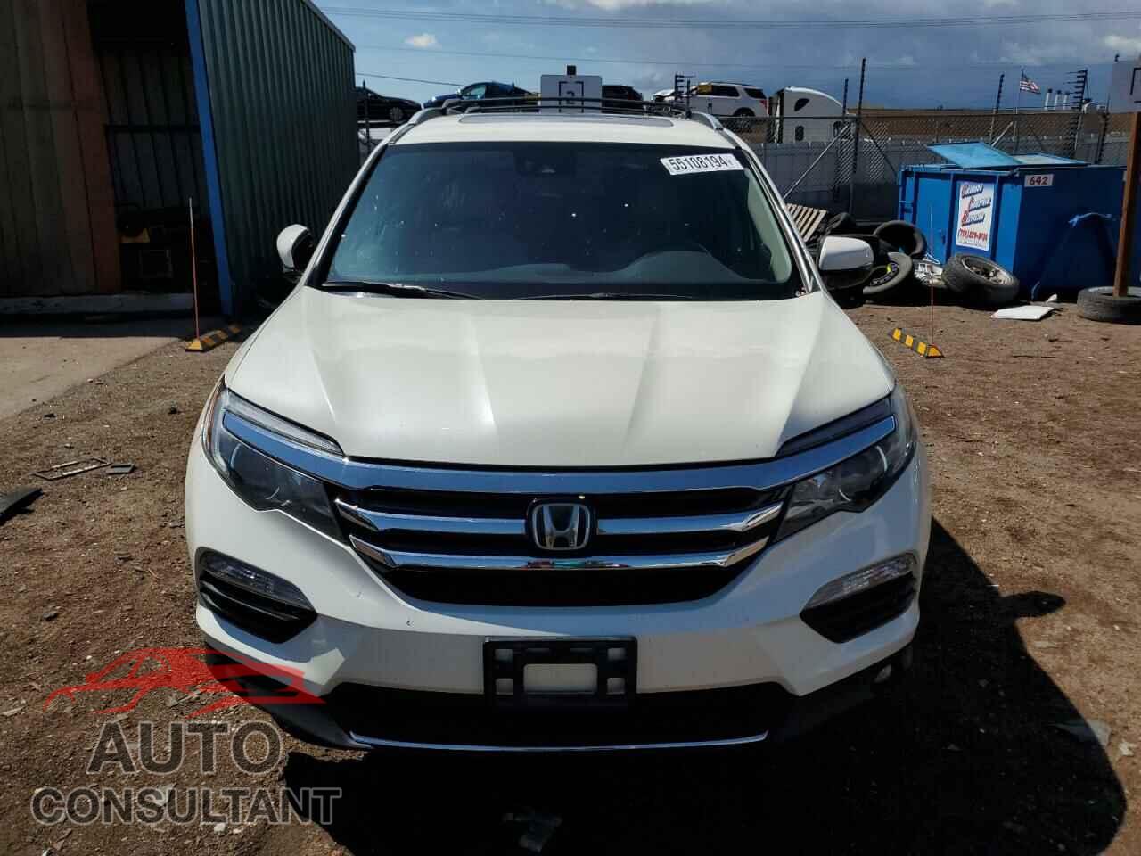 HONDA PILOT 2016 - 5FNYF6H03GB030792