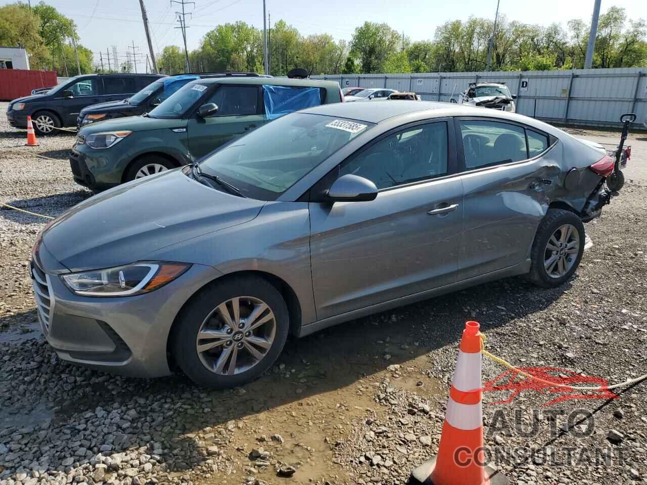 HYUNDAI ELANTRA 2018 - KMHD84LF0JU607281