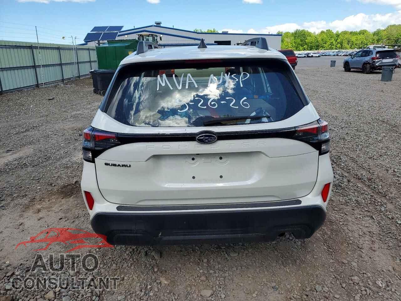 SUBARU FORESTER 2025 - JF2SLDAC1SH433400