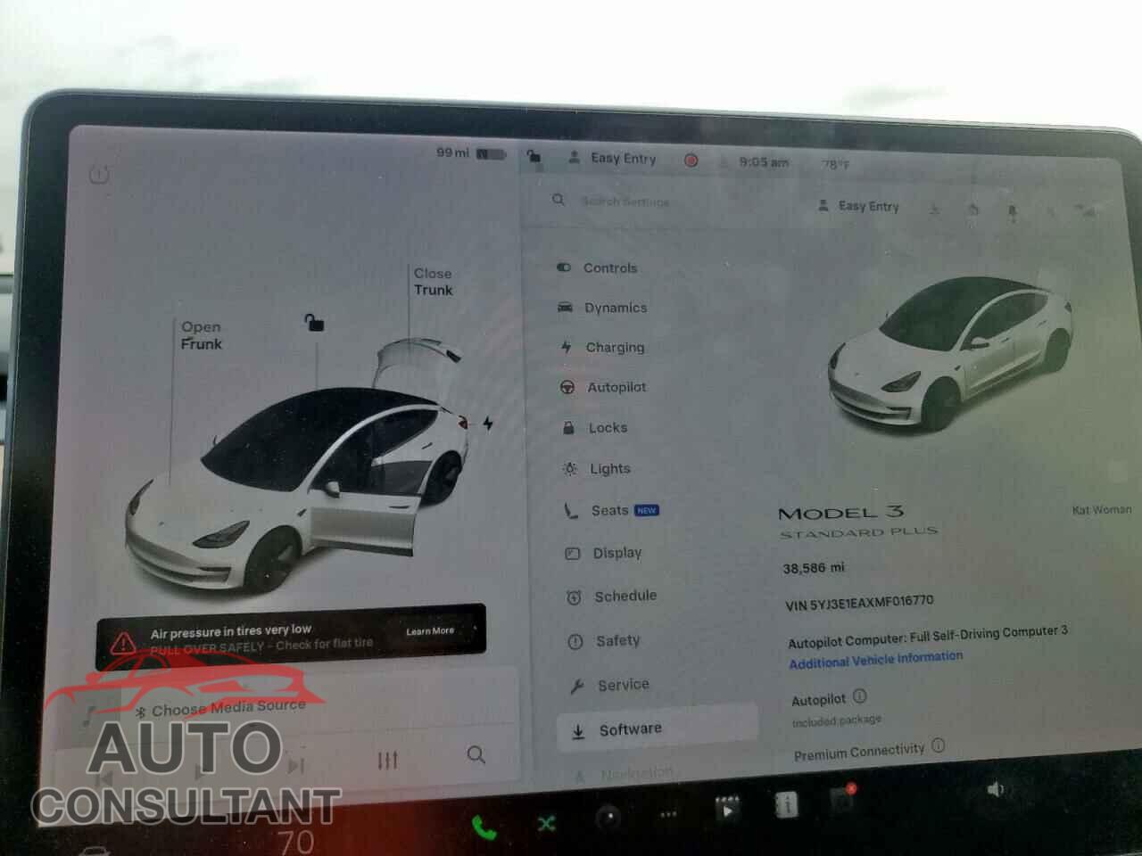 TESLA MODEL 3 2021 - 5YJ3E1EAXMF016770