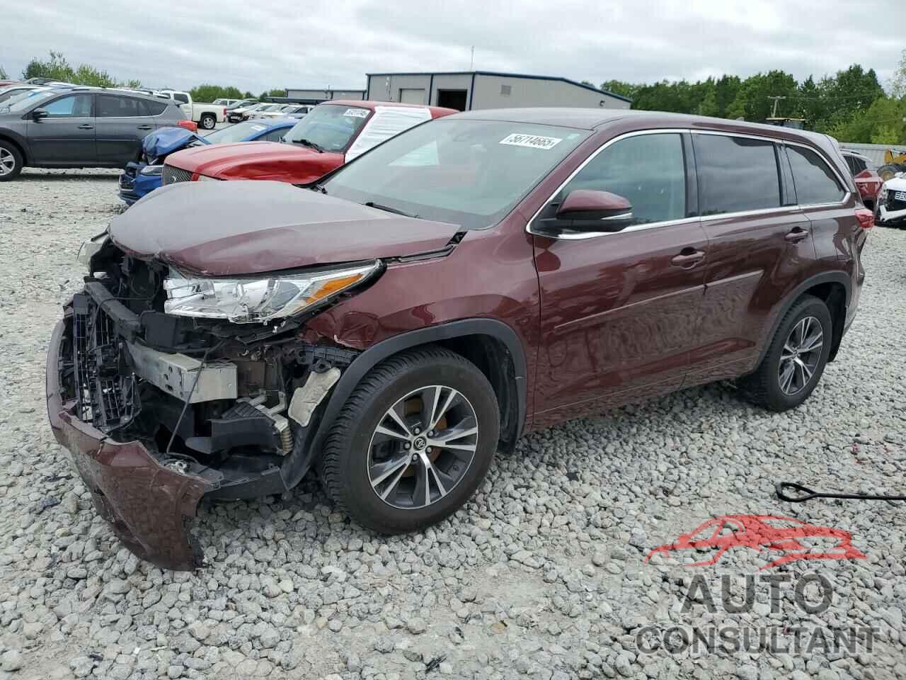 TOYOTA HIGHLANDER 2017 - 5TDBZRFH2HS411506