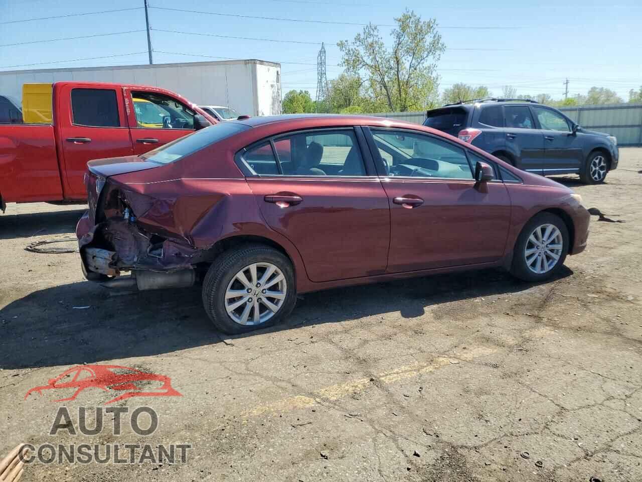 HONDA CIVIC 2012 - 19XFB2F85CE034458