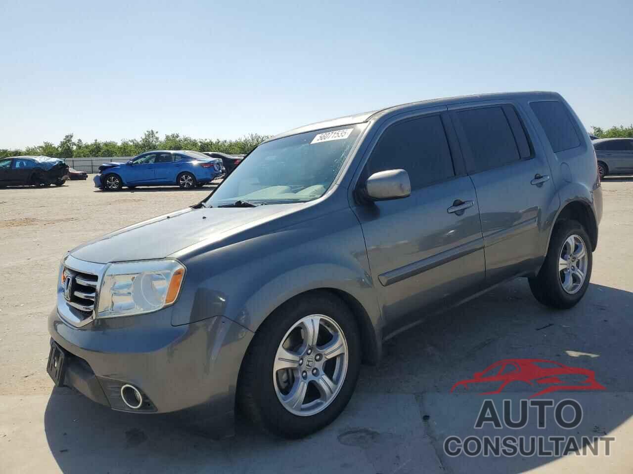 HONDA PILOT 2012 - 5FNYF3H53CB038895