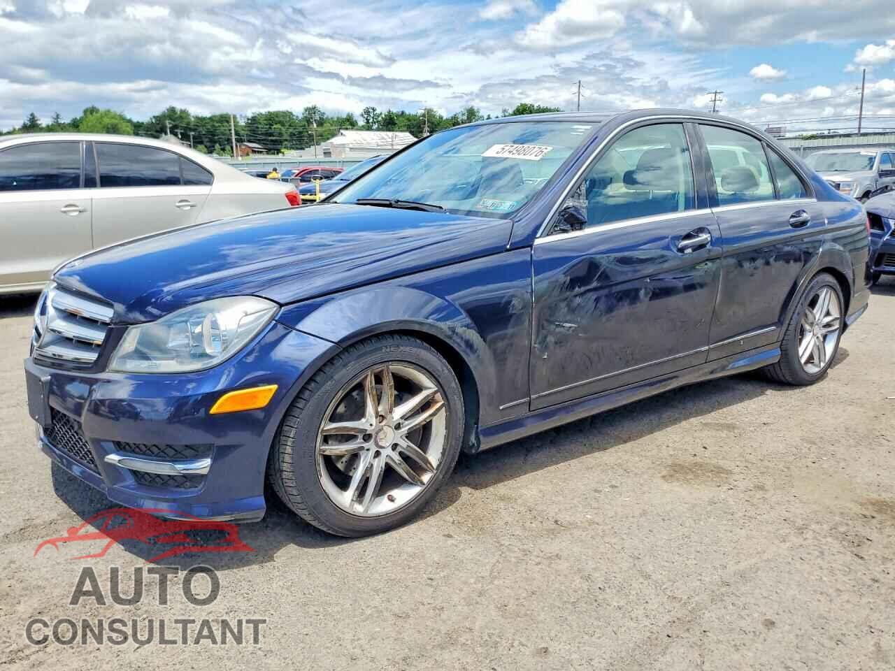 MERCEDES-BENZ C-CLASS 2012 - WDDGF8BB2CF861259