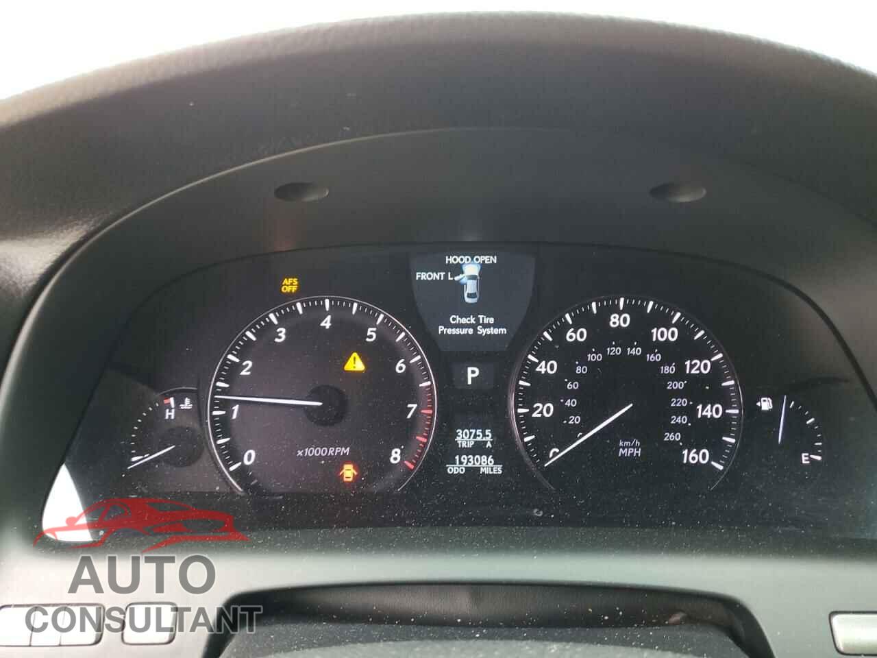 LEXUS LS460 2009 - JTHCL46F695004320