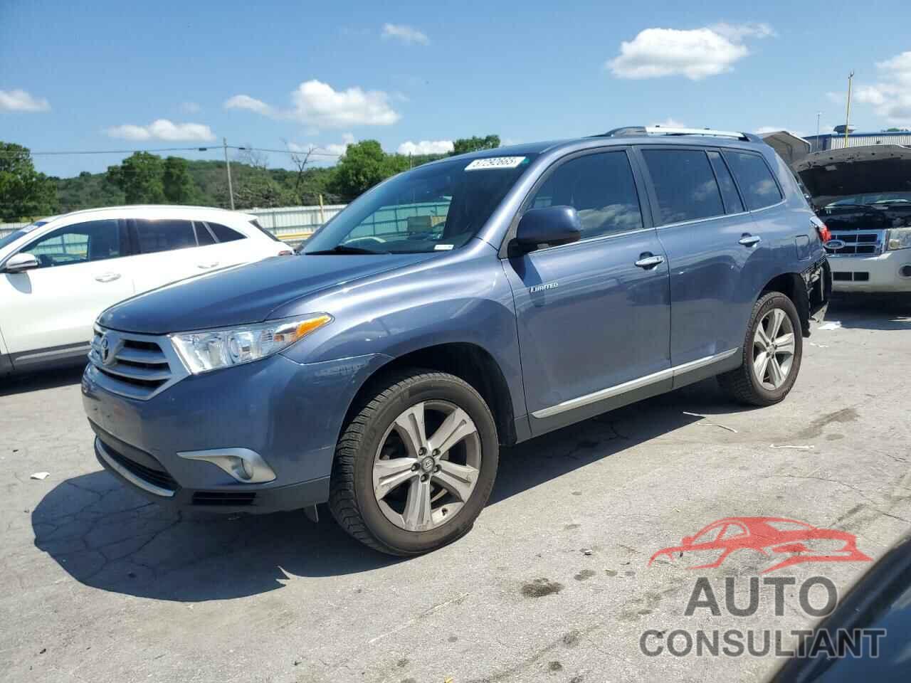 TOYOTA HIGHLANDER 2012 - 5TDDK3EH4CS128884