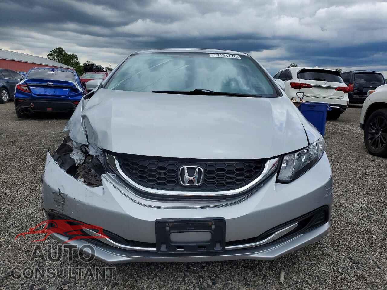 HONDA CIVIC 2013 - 2HGFB2F47DH015219