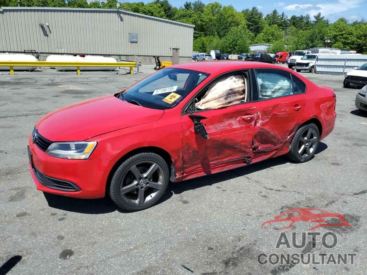 VOLKSWAGEN JETTA 2012 - 3VWDP7AJ4CM070435
