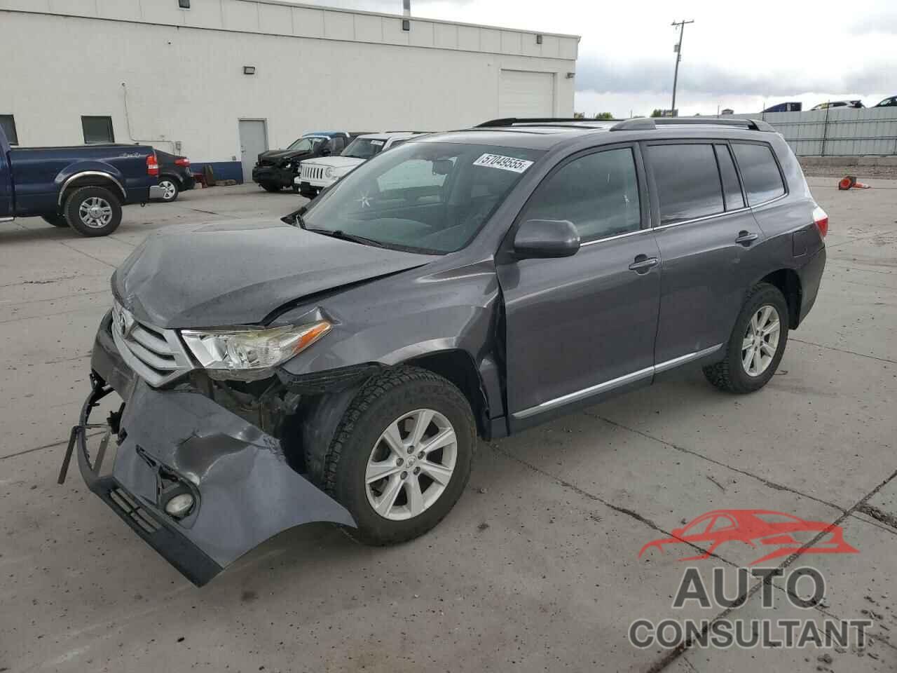 TOYOTA HIGHLANDER 2012 - 5TDBK3EH8CS161359