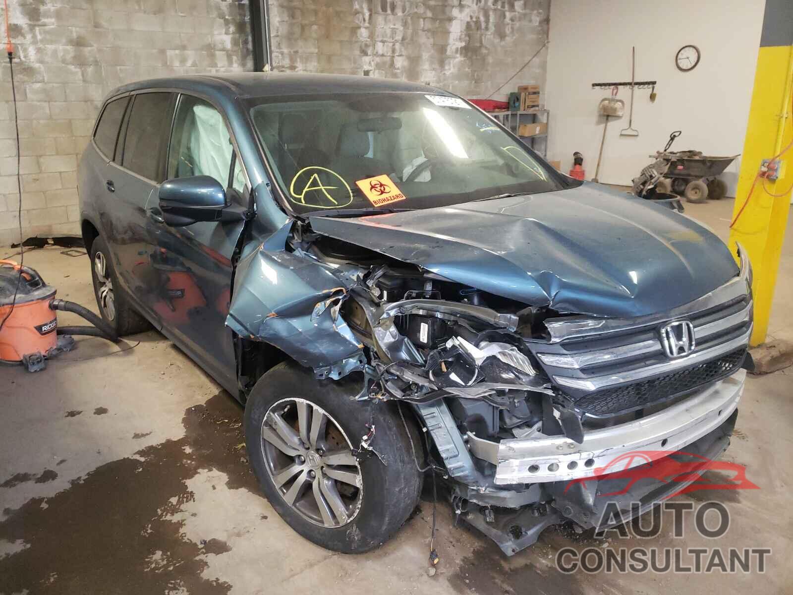 HONDA PILOT 2017 - 5FNYF6H3XHB009644