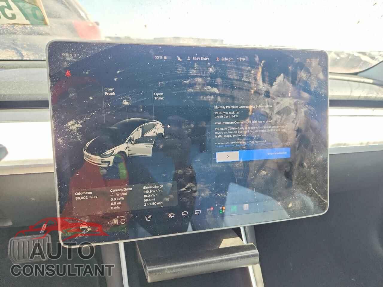 TESLA MODEL 3 2018 - 5YJ3E1EB0JF181568