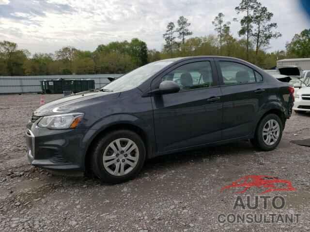 CHEVROLET SONIC 2020 - 1G1JB5SB8L4142855