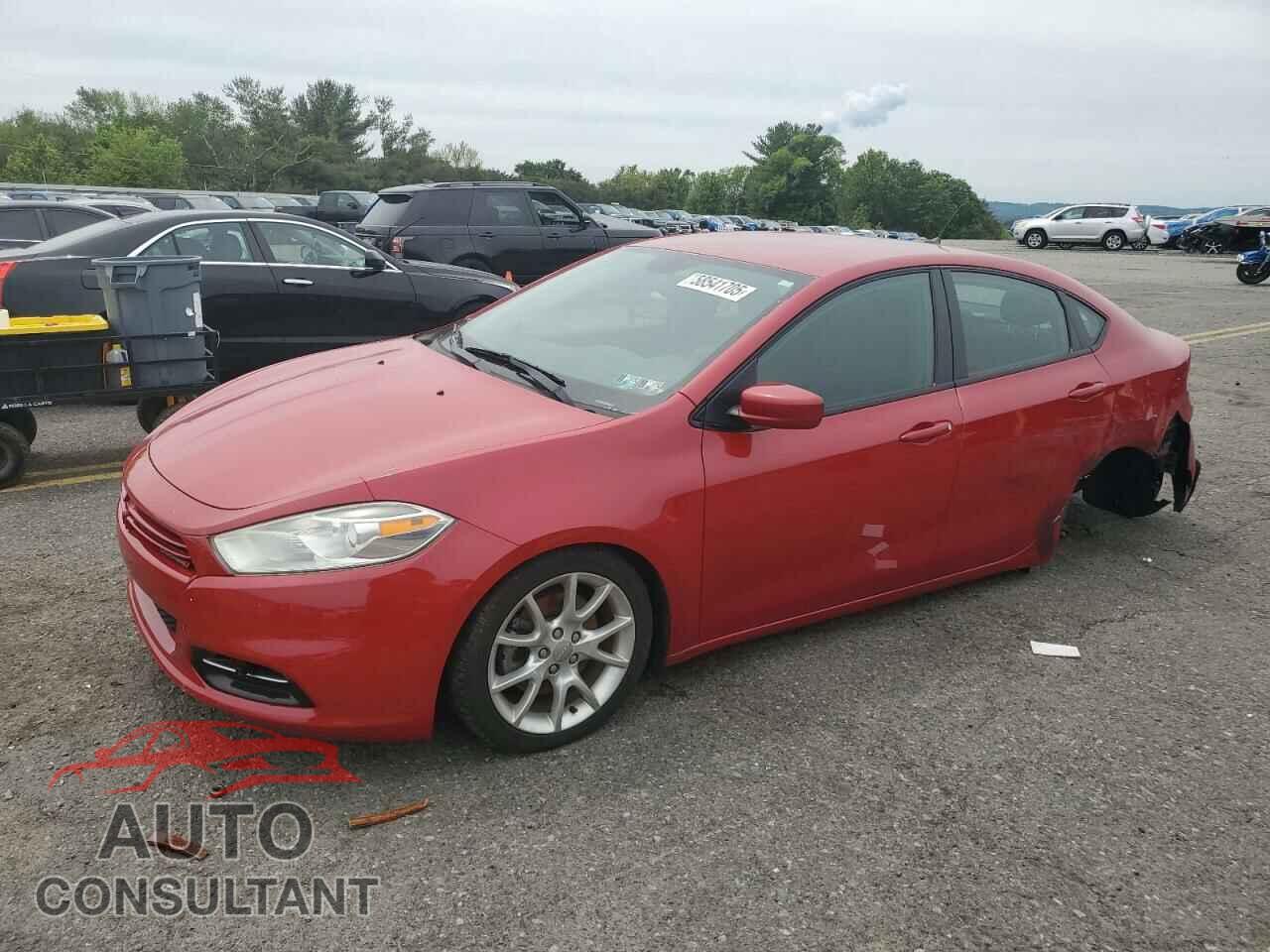 DODGE DART 2013 - 1C3CDFBA8DD337626