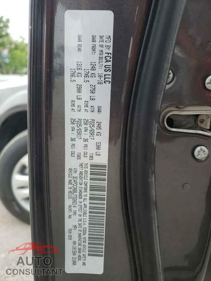 DODGE JOURNEY 2018 - 3C4PDCAB8JT520214