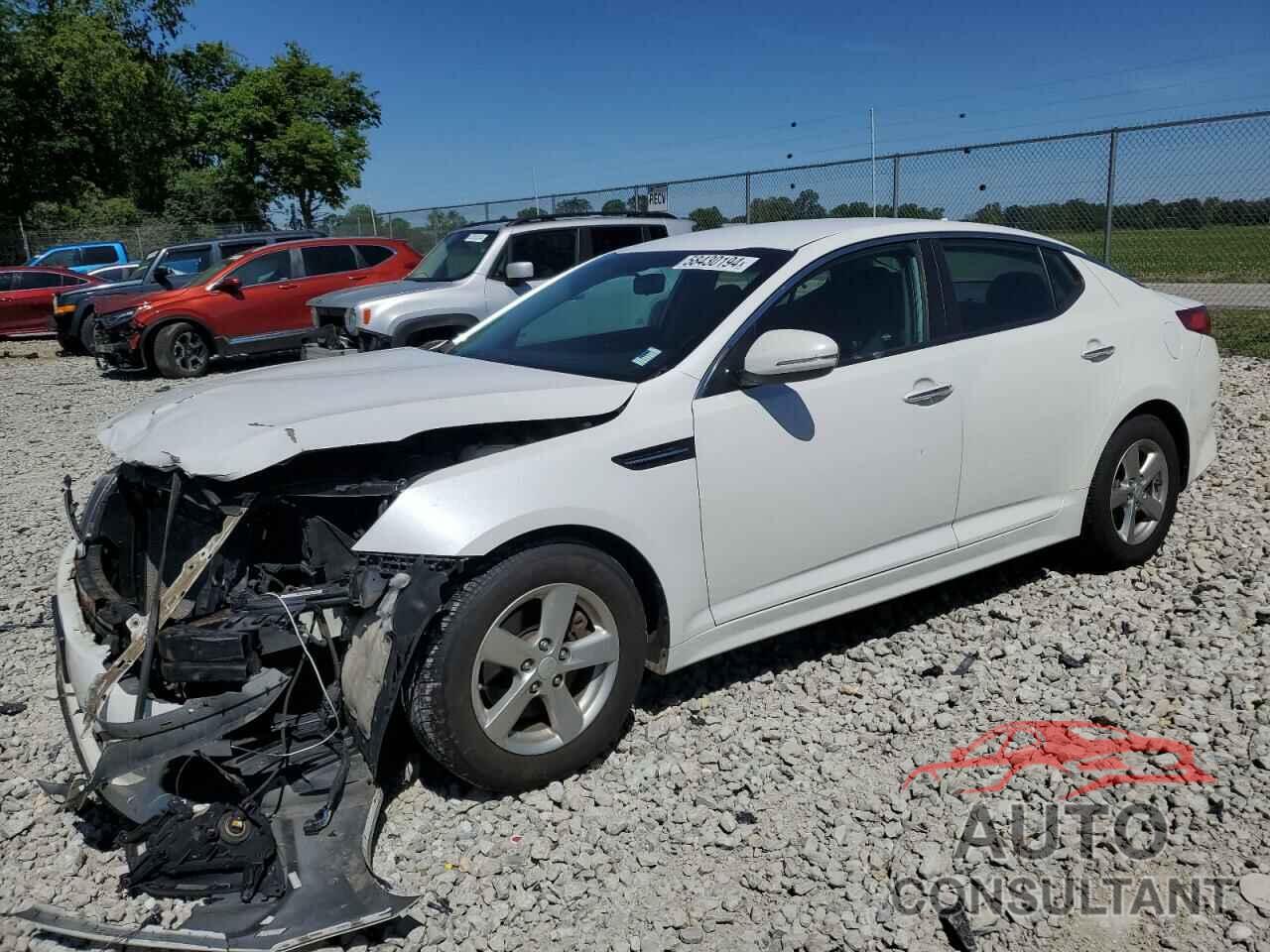 KIA OPTIMA 2015 - KNAGM4A77F5652872