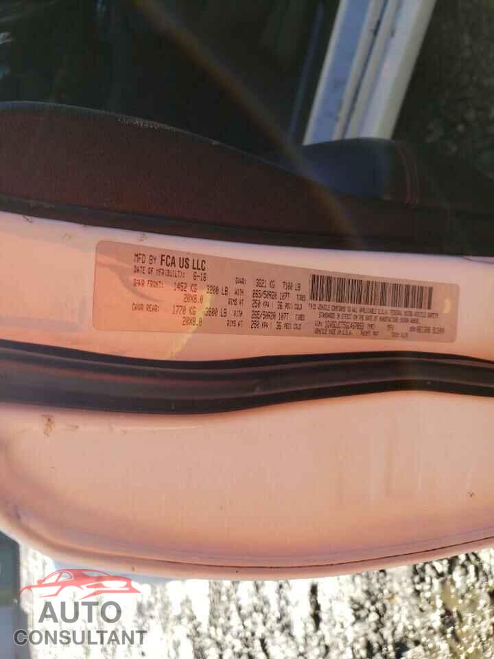 DODGE DURANGO 2016 - 1C4SDJCT5GC467853
