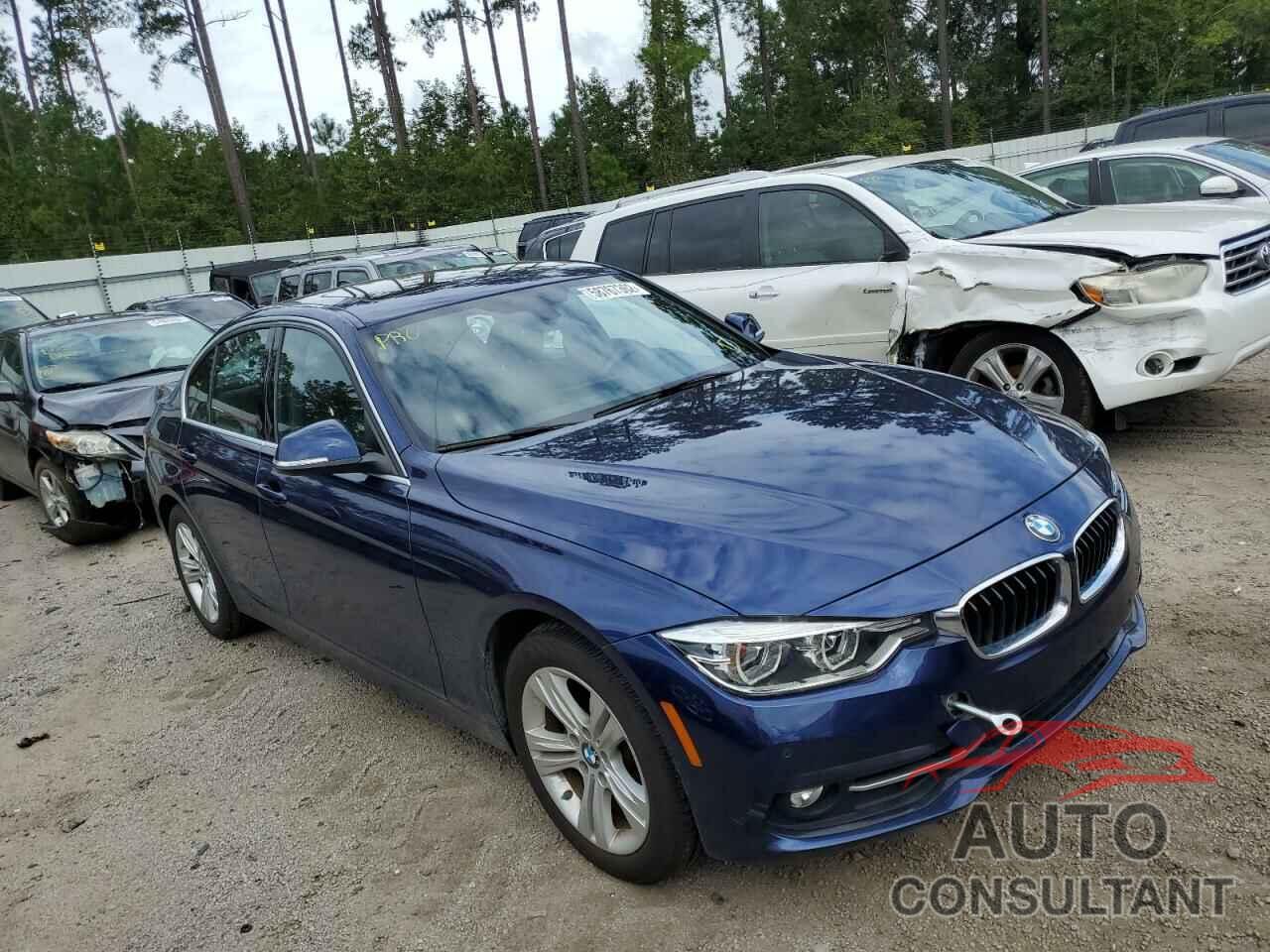BMW 3 SERIES 2017 - WBA8D9G54HNT91212